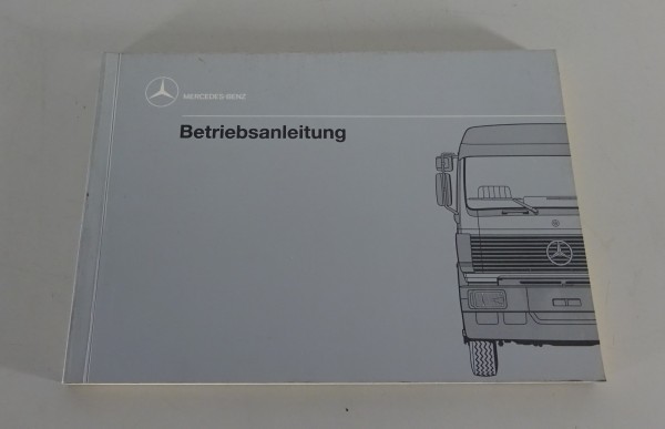 Betriebsanleitung / Handbuch Mercedes-Benz LKW SK 1722 - 2648 Stand 06/1988