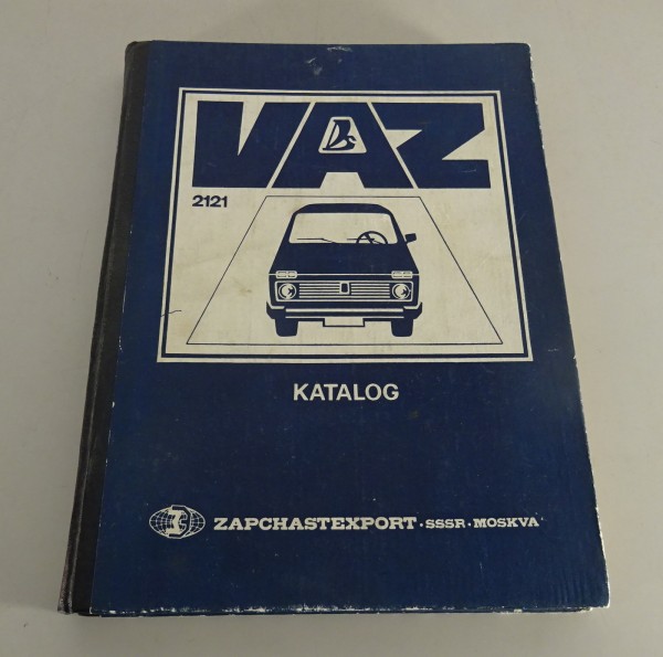 Teilekatalog / Ersatzteilliste Lada Niva 1600 VAZ 2121 Geländewagen Stand 1986