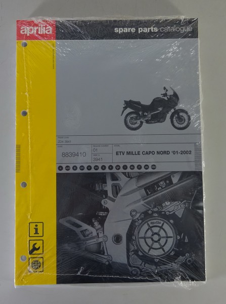 Teilekatalog / Spare Parts Catalog Aprilia ETV Mille Capo Nord Stand ´01-2001