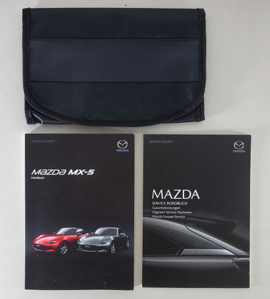 Bordmappe + Betriebsanleitung Mazda MX-5 Typ ND Roadster & Coupé Stand 11/2019