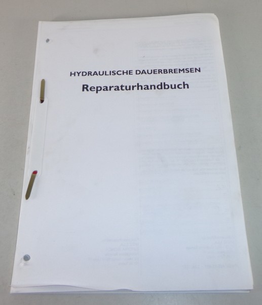 Werkstatthandbuch Iveco Hydraulische Dauerbremsen Stand 1997