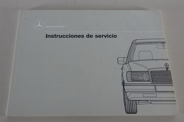 Instrucciones de servicio Mercedes Benz W124 Berlina + Coupé 200-300CE de 5/1989