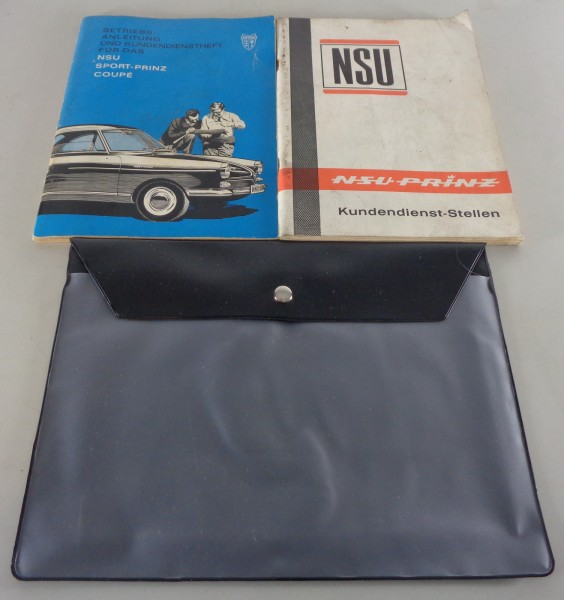 Betriebsanleitung / Handbuch NSU Sport - Prinz Coupe von 1964 - 1967