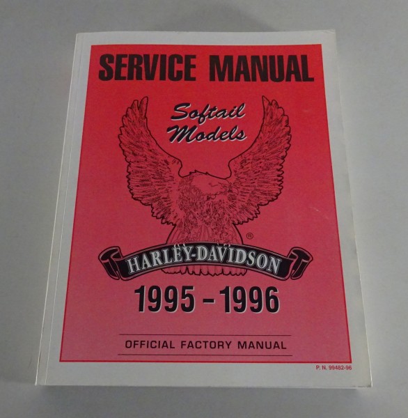 Workshop manual Harley Davidson Softail Models 1995 - 1996 from 08/1995