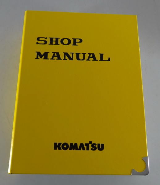 Workshop Manual / Werkstatthandbuch Komatsu Muldenkipper HD465 / HD605 2/2