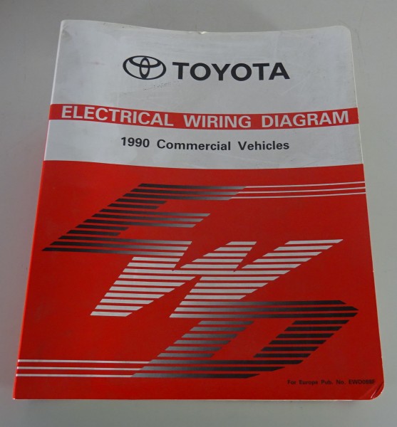 Werkstatthandbuch Elektrische Schaltpläne Toyota Land Cruiser 70, Hilux... 1990