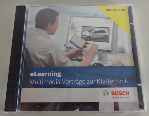Bosch Multimedia-Vorträge zum VW Golf VII auf CD von 10/2014