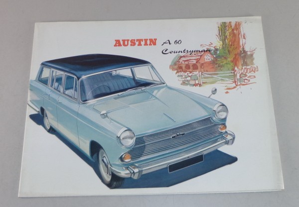 Prospekt / Brochure Austin A60 Countryman