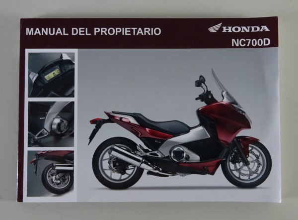 Manual Del Propitario / Owner´s Manual Honda NC 700 D Stand 2012