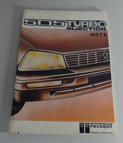 Technische Beschreibung Peugeot 505 Turbo Injection N9TE Stand 1984