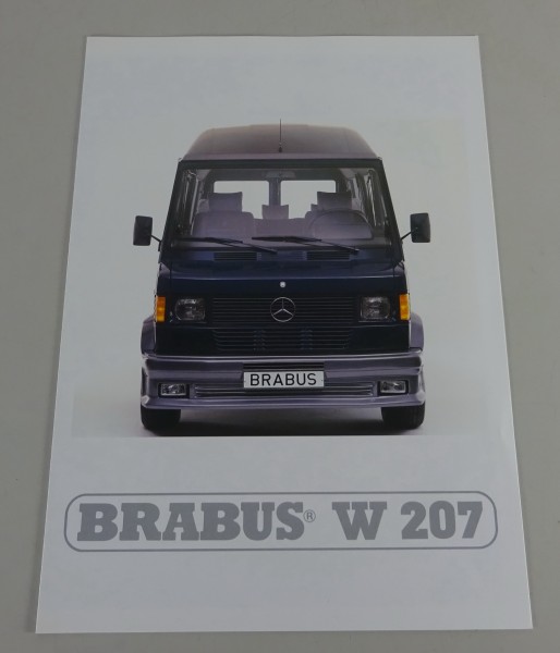 Prospekt / Broschüre Brabus Mercedes-Benz T1 209D Bremer Transporter