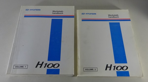 Werkstatthandbuch Hyundai H 100 / H-100 Benzin, Diesel, Turbo Stand 05/1996