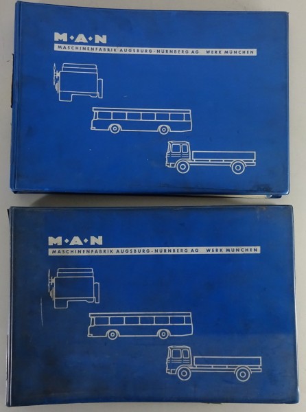 Teilekatalog MAN / Saviem 4 + 6 Zylinder Motor 597-02 SM 5 / 6 / 7 / 8 1967-1975