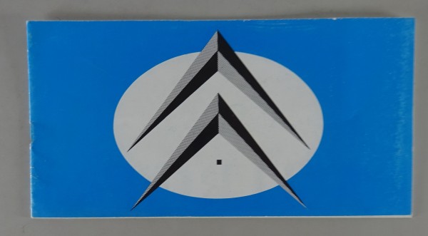Prospekt / Broschüre Citroen ID 19 / DS 19 von 12/1962 auf deutsch