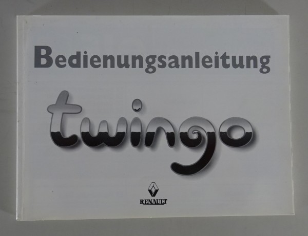 Betriebsanleitung / Handbuch Renault Twingo Stand 1998