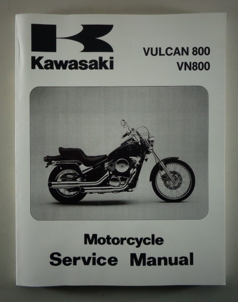 Workshop Manual Kawasaki Vulcan 800 / VN 800 from 11/2000