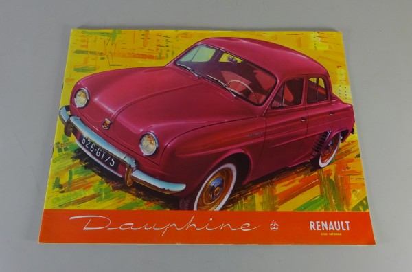 Prospekt / Broschüre Renault Dauphine Stand 1957 | Französisch