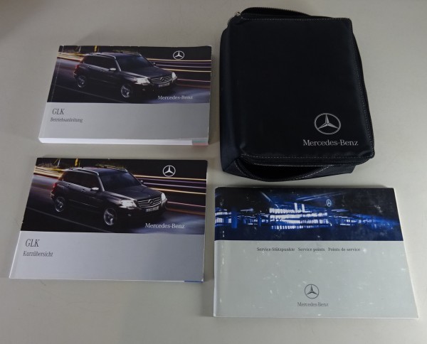 Bordmappe + Betriebsanleitung / Handbuch Mercedes GLK Typ X204 Stand 10/2008