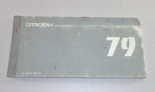 Technische Information Datenbuch Citroen Visa GS CX Stand 1979