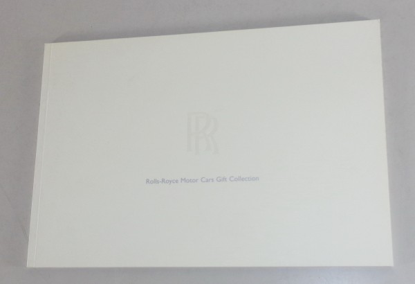 Prospekt / brochure Rolls Royce Geschenke / Accessoires von 2005