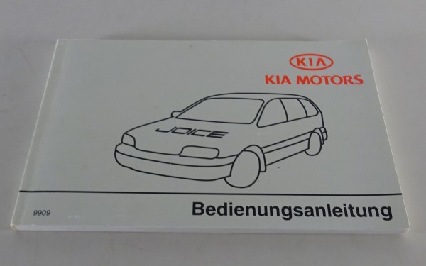 Betriebsanleitung / Handbuch Kia Joice von 1999