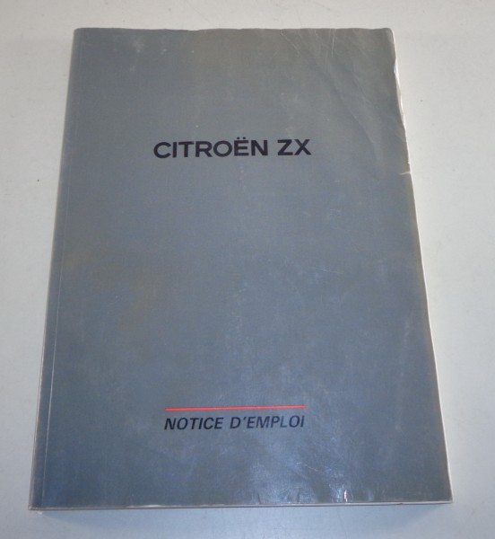 Mode d'emploi Citroen ZX