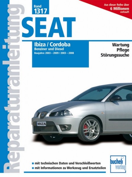 Seat Ibiza 2003-2009 Cordoba 2003-2008