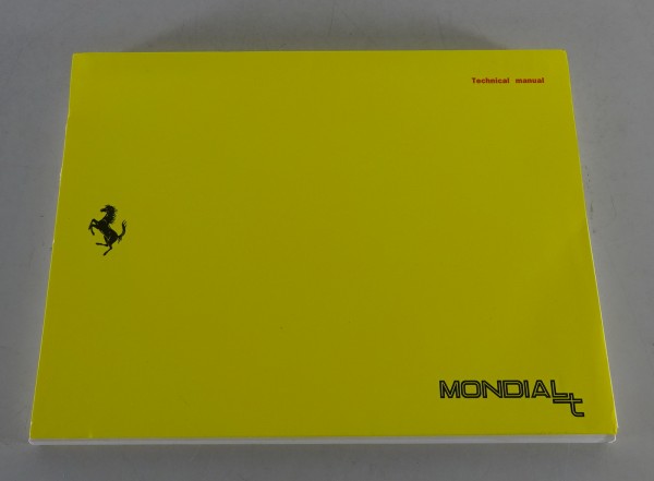 Betriebsanleitung / Handbuch Ferrari Mondial t / US-Modell Stand 1993