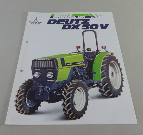 Datenblatt Deutz DX 50 V Stand 05/1979