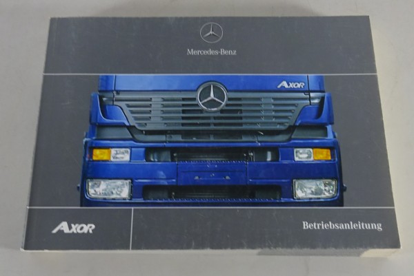 Betriebsanleitung / Handbuch Mercedes Benz LKW Axor Typ 944 Stand 05/2001