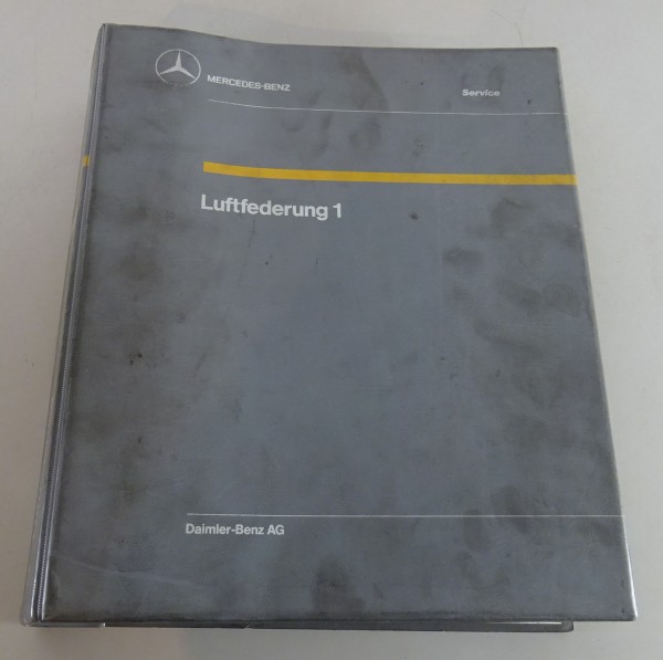 Werkstatthandbuch Mercedes-Benz LKW MK / SK Luftfederung Band 1 Stand 08/1991