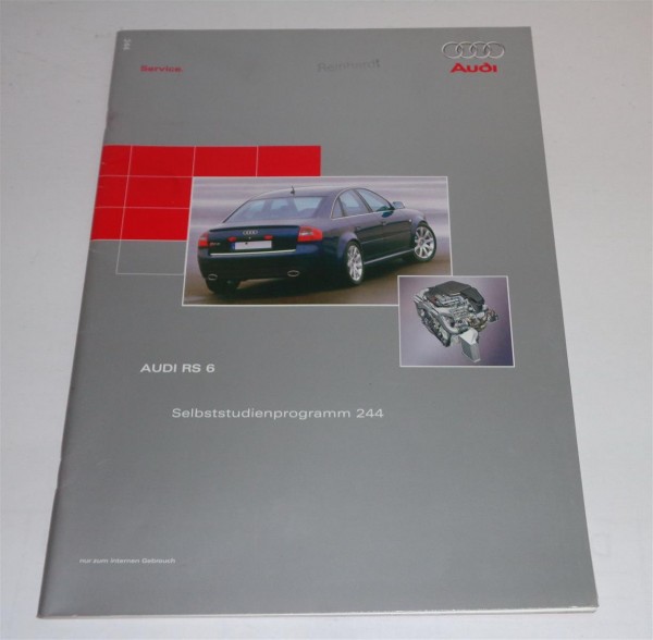 SSP 244 Selbststudienprogramm Audi A6 C4 4B RS6 Quattro von 2002