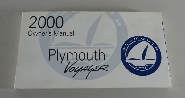 Owner´s Manual / Handbook Plymouth Voyager Stand 2000