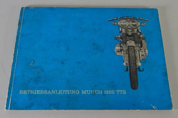 Betriebsanleitung / Handbuch Münch Mammut 1200 TTS