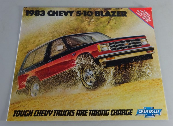 Prospekt Chevrolet / Chevy S-10 Blazer Standard / Tahoe / Sport Stand 08/1982