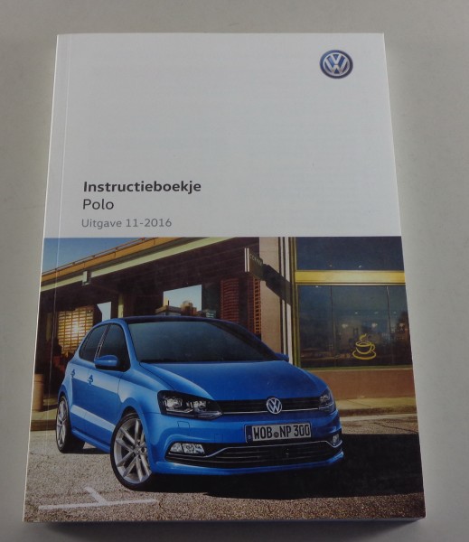Instructieboekje / Handleiding VW Polo V Typ 6C van 11/2016