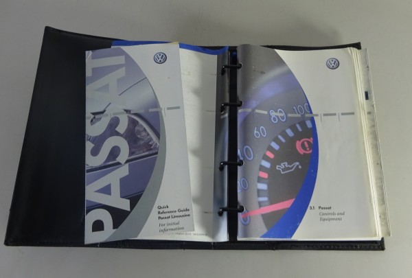 Owner's Manual / Handbook + Wallet VW Passat B5 GP Typ 3BG von 2001