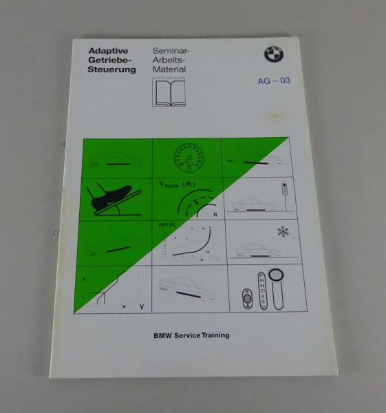 Schulungsunterlage Seminar BMW Adaptive Getriebe Steuerung AGS für 5er E39 -1995