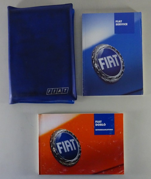 Bordmappe mit Betriebsanleitung Fiat Doblò Stand 02/2007