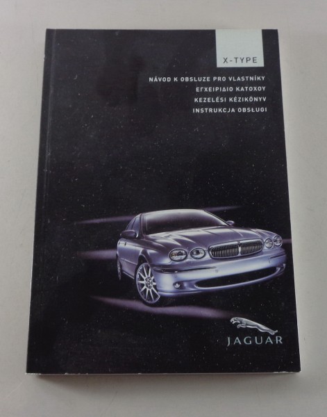 Instrukcja Obslugi Jaguar X-Type po polsku z 04/2004