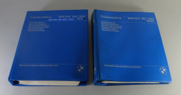 Werkstatthandbuch BMW 1502 / 1602 / 1802 / 2002 A + TI + tii Stand 1970-75