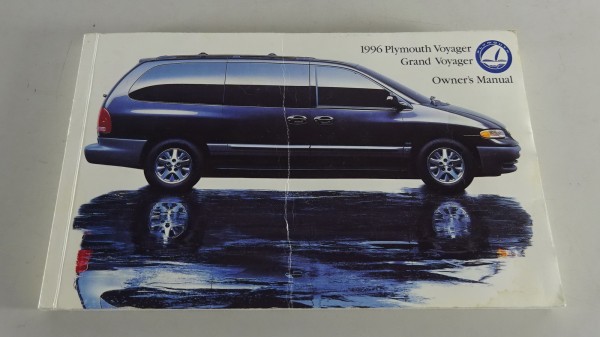 Owner´s Manual / Handbook Plymouth Voyager / Gran Voyager Stand 1996