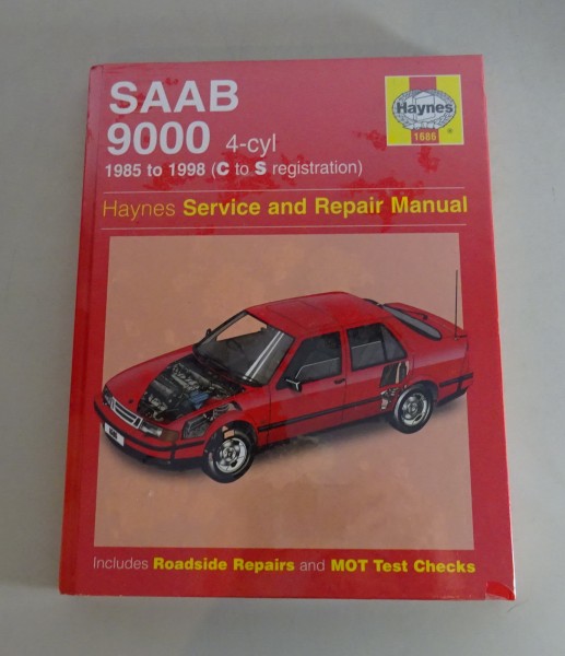 Haynes Reparaturanleitung Saab 9000 4Zyl. Baujahre 1985 - 1998 auf Englisch