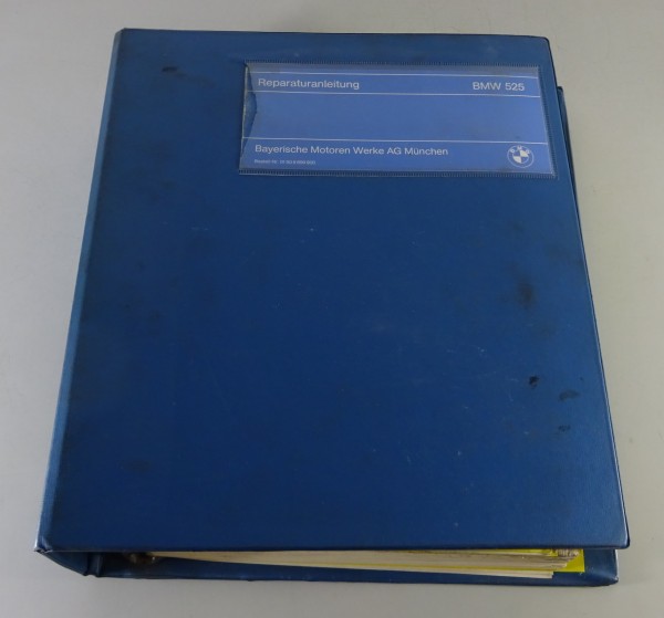 Werkstatthandbuch / Reparaturanleitung BMW 5er E12 525 Stand 1973