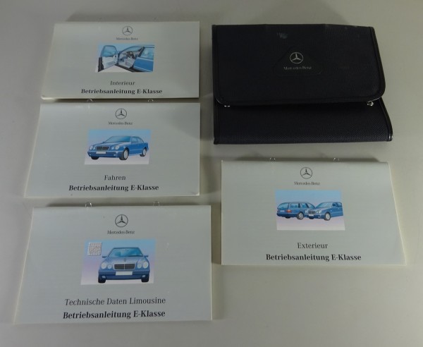 Bordmappe + Betriebsanleitung Mercedes Benz E-Klasse W210 E 200 / E 230 etc 1997