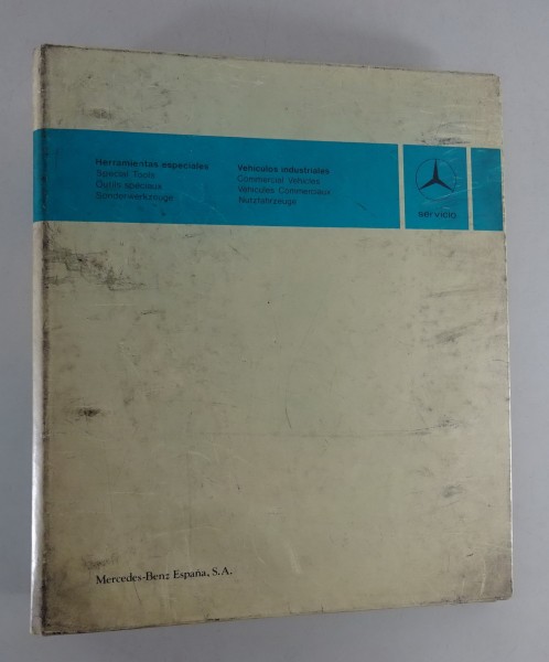 Manual de taller Herramientas especiales Mercedes-Benz T2, MB 100, 130, 150, 170