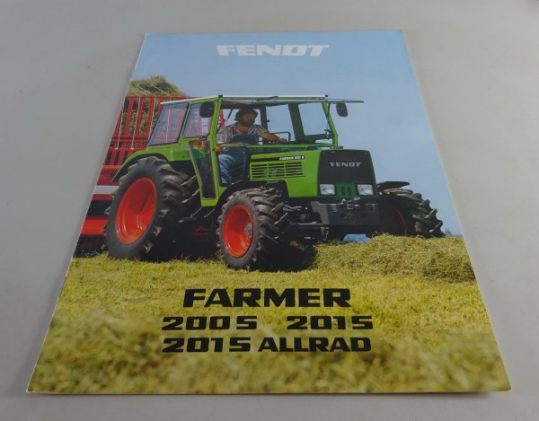 Prospekt / Broschüre Fendt Farmer 200 S / 201 S / 201 S Allrad Stand 02/1985