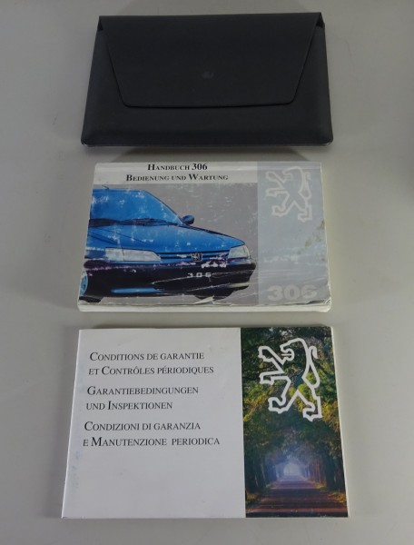 Bordmappe mit Betriebsanleitung / Handbuch Peugeot 306 Stand 01/1995