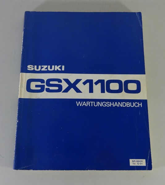 Werkstatthandbuch / Wartungshandbuch Suzuki GSX 1100 Stand 08/1980