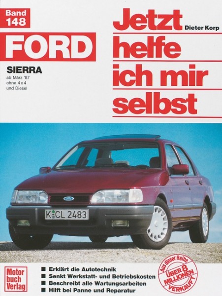 Reparaturanleitung Ford Sierra ab 1987 - Jetzt helfe ich mir selbst Band 148